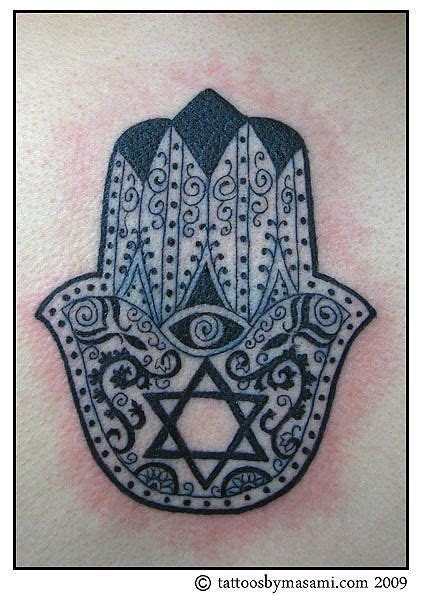 Jewish Tattoos Hamsa