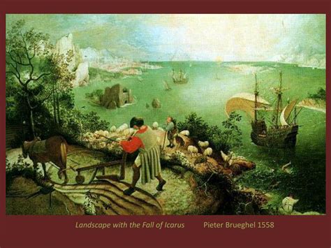 PPT - Landscape with the Fall of Icarus Pieter Brueghel 1558 PowerPoint Presentation - ID:2926405