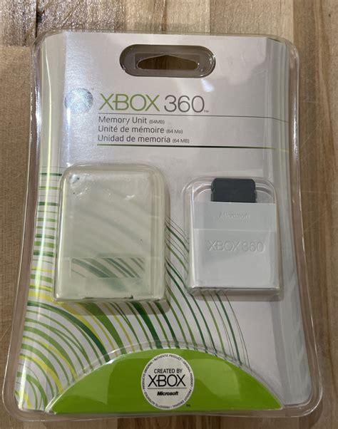 Genuine Official Microsoft Xbox 360 Console Memory Card Unit 64mb New
