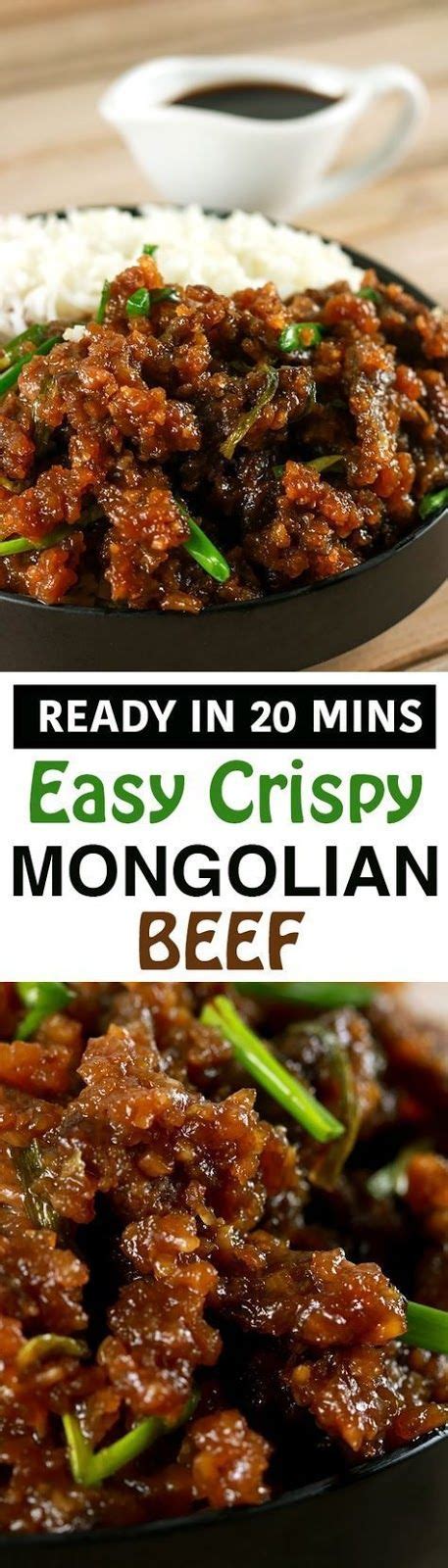 If you want to try making this in the slow cooker, we love this slow cooker mongolian beef. Easy Crispy Mongolian Beef Recipe | Recipes, Mongolian ...