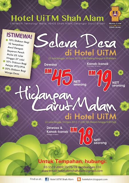Kepada pelajar uitm dan warga shah alam sudah jumpa senarai pakej buffet ramadhan yang murah dan sedap? Achik Ani Nyer Luahan Hati.........: berbuka puasa di Shah ...