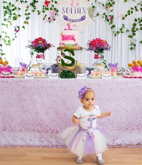 Kara's Party Ideas Enchanted Garden 1st Birthday Party | Kara's Party Ideas