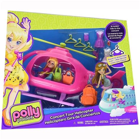 Helicóptero Mattel Polly Pocket La Juguetería De Mamá