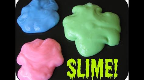 How To Make Slime W Hand Sanitizer Youtube