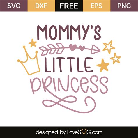 Free 223 Mommys Princess Svg Svg Png Eps Dxf File