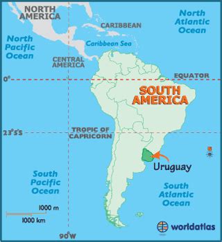 Uruguay Map / Geography of Uruguay / Map of Uruguay ...
