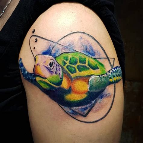 125 Unique Turtle Tattoos With Meanings And Symbolisms That You Can Get