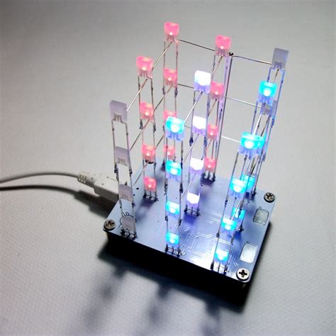 Unlike my previous cube i wanted this one to be a completely self contained object, the idea was plug it directly into the wall and it will start producing. DIY Touch 3x3x4 Color LED Light Cube Kit | Alex NLD