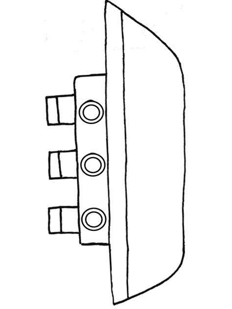Printable Ship2 Transportation Coloring Pages