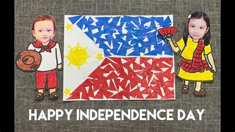 How To Make A Paper Mosaic Of Philippine Flag Learn Primary And