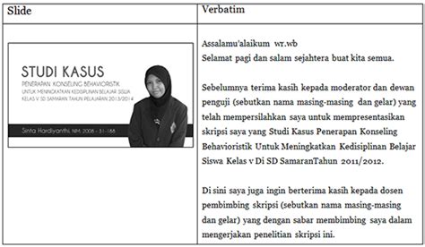 Setiap pembina memberi tanggapan atau nasehat,,setelahnya wajib. Contoh Kalimat Pembuka Presentasi Sidang Skripsi ...