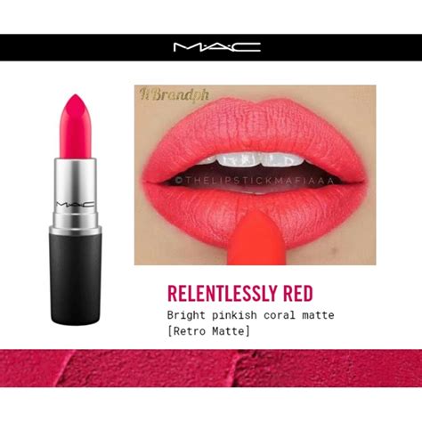 Noministnow Mac Retro Matte Lipstick Relentlessly Red
