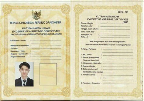 Download Template Buku Nikah - Kompas Sekolah