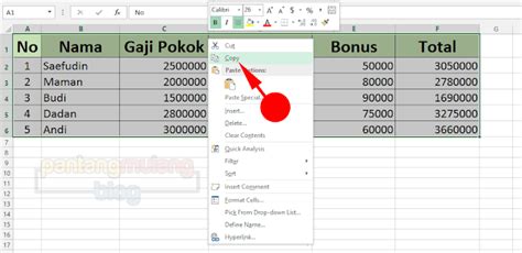 Lembar kerja ms.excel disebut juga worksheet terdiri dari banyak sheet, seperti pada gambar berikut: Cara Mengcopy Tabel Excel ke Word Tanpa Terpotong