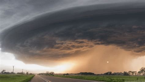 Ominous Supercell Thunderstorms Animated From A Single Photograph By