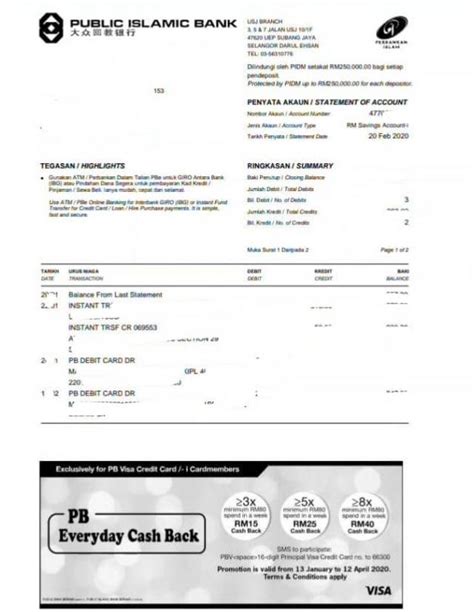 Penyata Akaun Contoh Bank Statement Cimb Update Cara Dapatkan Bank Statement Cimb Bank Terbaru