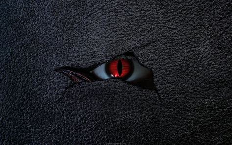 Seven Deadly Sins Red Art Eye Pupil Evil Black Demon Claw