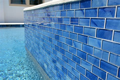 Subway Series Stratus Blue 2x4 Blue Glass Tile Pool Tile Glass Tile