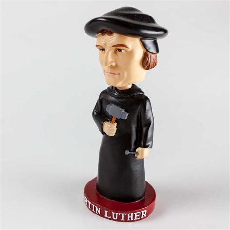 German theologian and leader of the reformation. Martin Luther Bobblehead | Missional Wear