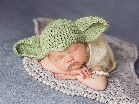 2016 Baby Crochet Hats 0 3m Photo Props Cap Newborn Star Wars Hat Baby