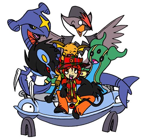 * when battling certain trainers such as gym leaders and pearl, their sprites are now animated to move in the same manner as pokémon. My Diamond Pearl Pokemon Team by denkimouse on DeviantArt