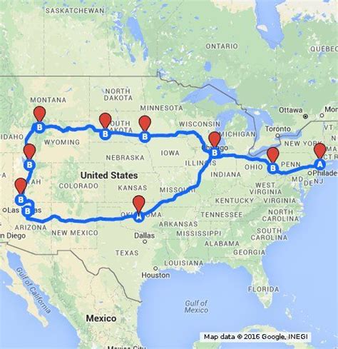The Big Adventure Road Trip Map Rv Road Trip Road Trip Usa