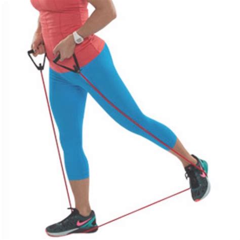 Glute Squeeze With Resistance Band Exercise How To Workout Trainer