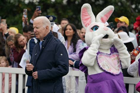 Video of Easter Bunny Interrupting Joe Biden Viewed 5 Million Times
