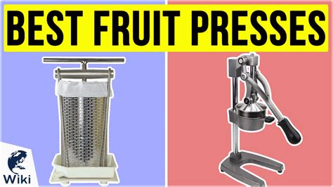 Top 10 Fruit Presses Of 2020 Video Review