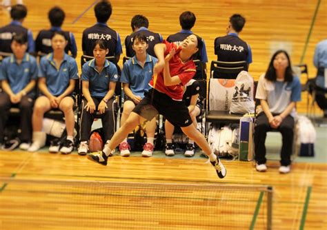 第58回東日本学生バドミントン選手権大会、女子シングルスで優勝 法政大学