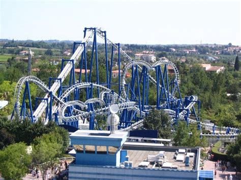Gardaland is located in a historic area of ronchi known for its beautiful lakeside setting and golfing. Gardaland, Italy.