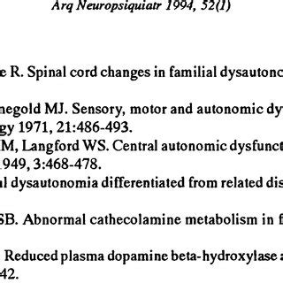Because of such phenomenon, there is a lack of oxygen and nutritional supply towards the heart and the whole body system. (PDF) Familial dysautonomy (Riley-Day syndrome)