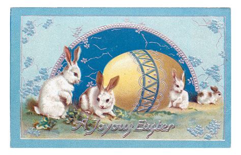 Easter Vintage Bunny Card Free Stock Photo Public Domain Pictures