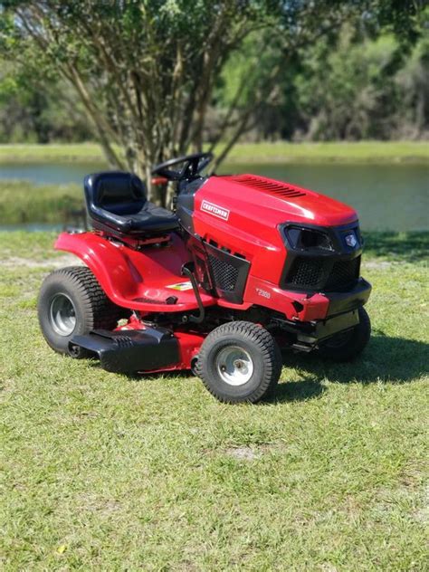 Craftsman T2300 Riding Lawn Mower 42 19 Hp Briggs And Stratton Fast