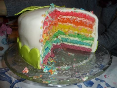 Le Torte Di Lara Rainbow Cake Torta Arcobaleno Ricetta