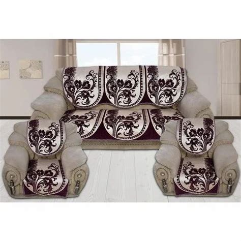 Polyester Jacquard Sofa Cover Set At Rs 735set In Panipat Id 19065354662