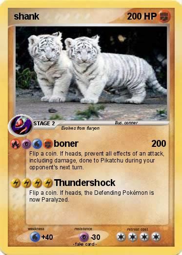 He is the best friend of bear, and the owner and caretaker of his fish, goldie. Pokémon shank 8 8 - boner - My Pokemon Card