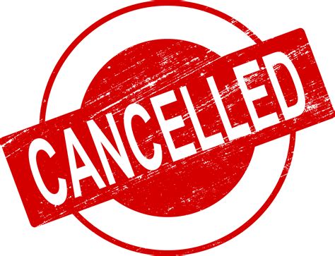 Cancel Sign Png PNG Image Collection