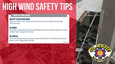 Severe Weather Awareness Week High Wind Safety Tips City Of Olathe