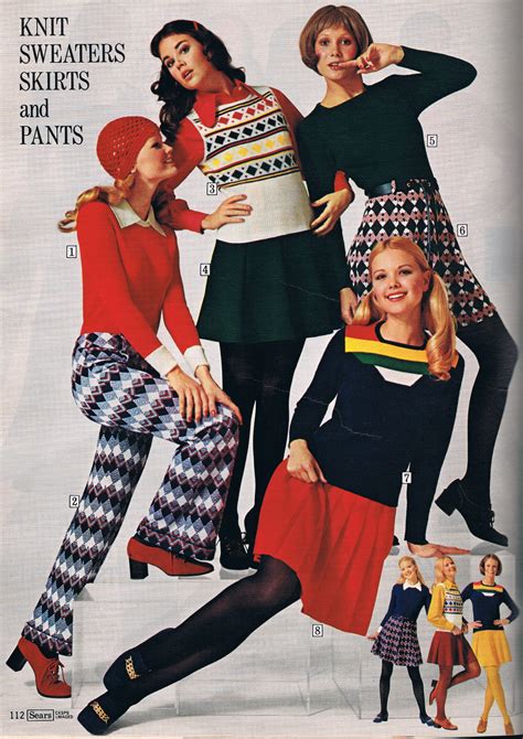 Sears 1972 Groovy Fashion Seventies Fashion 70s Fashion