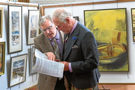 Caithness Art Show Enjoys A Brush With Royalty As Prince Charles Is Surprise Exhibitor The