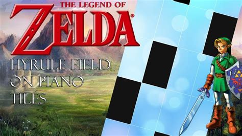 Legend of Zelda: Ocarina of Time 'Hyrule Field' | Piano Tiles - YouTube