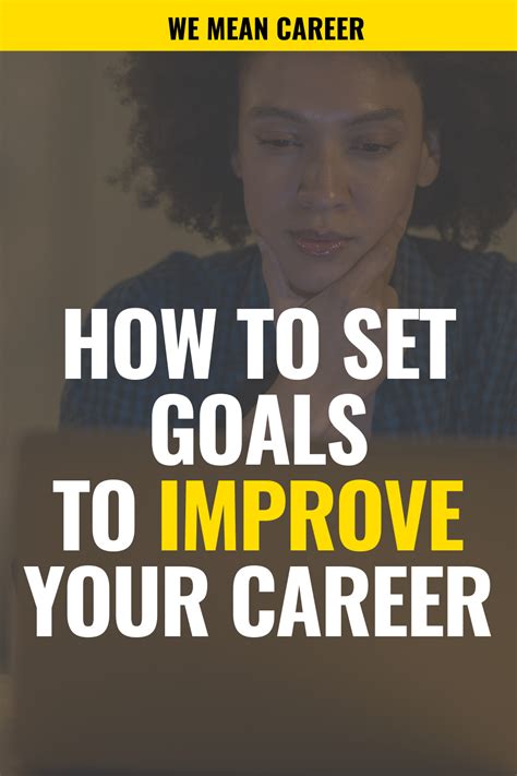 How To Set Career Goals Artofit