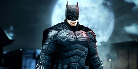 Robert Pattinsons The Batman Suit Makes A Great Arkham Knight Skin
