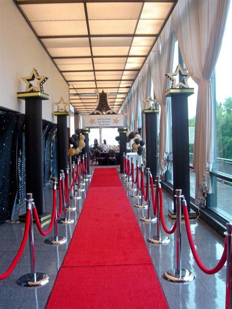 Red Carpet Theme Party Decorations Hollywood Red Carpet Birthday