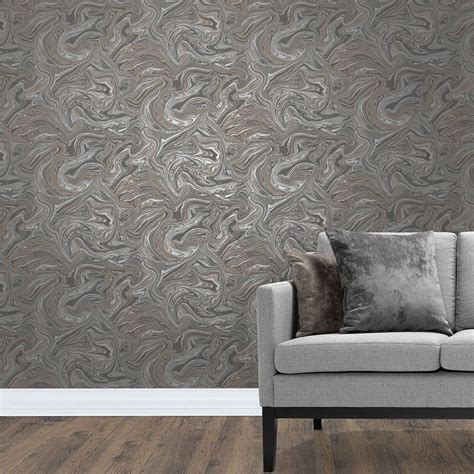 Prosecco Sparkle Marble Wallpaper Copper Marble