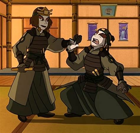 Suki And Sokka From Avatar In Season Episode Warriors Of Kyoshi