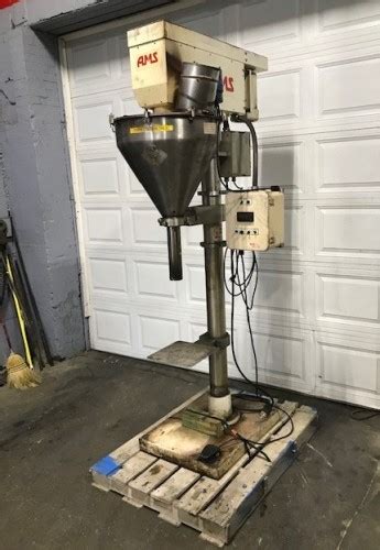 Used Ams Auger Filler Model A100 Semi Automatic