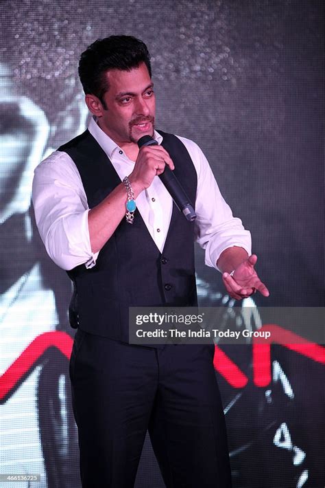 Bollywood Actor Salman Khan At The Launch Of Armaan Maliks Music News Photo Getty Images