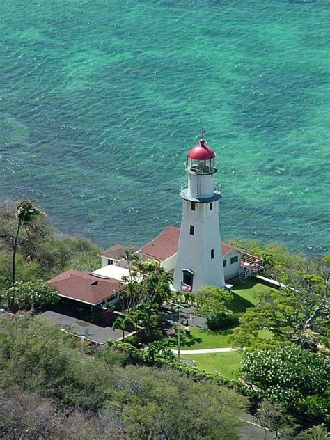 Diamond Head Lighthouse Hawaii Lighthouse Lighthouse Pictures